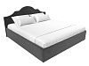 Кровать интерьерная Афина 160 (серый)