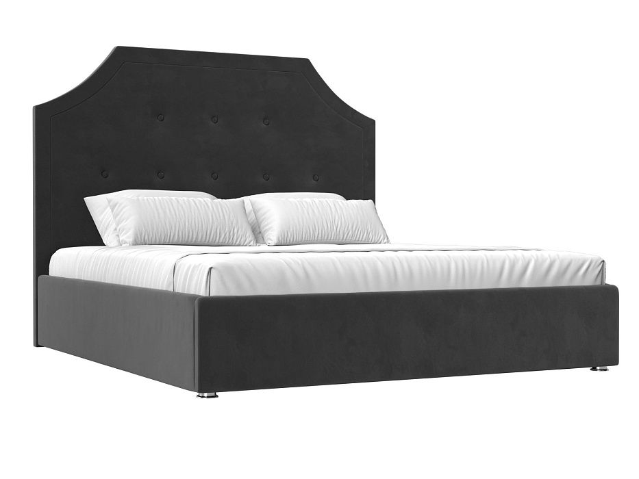 Кровать интерьерная Кантри 180 (серый)