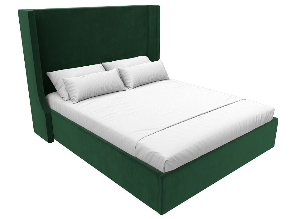 Кровать интерьерная Ларго 160 (зеленый)
