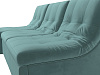 Угловой диван Релакс угол левый (бирюзовый цвет)