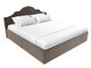 Кровать интерьерная Афина 180 (коричневый)
