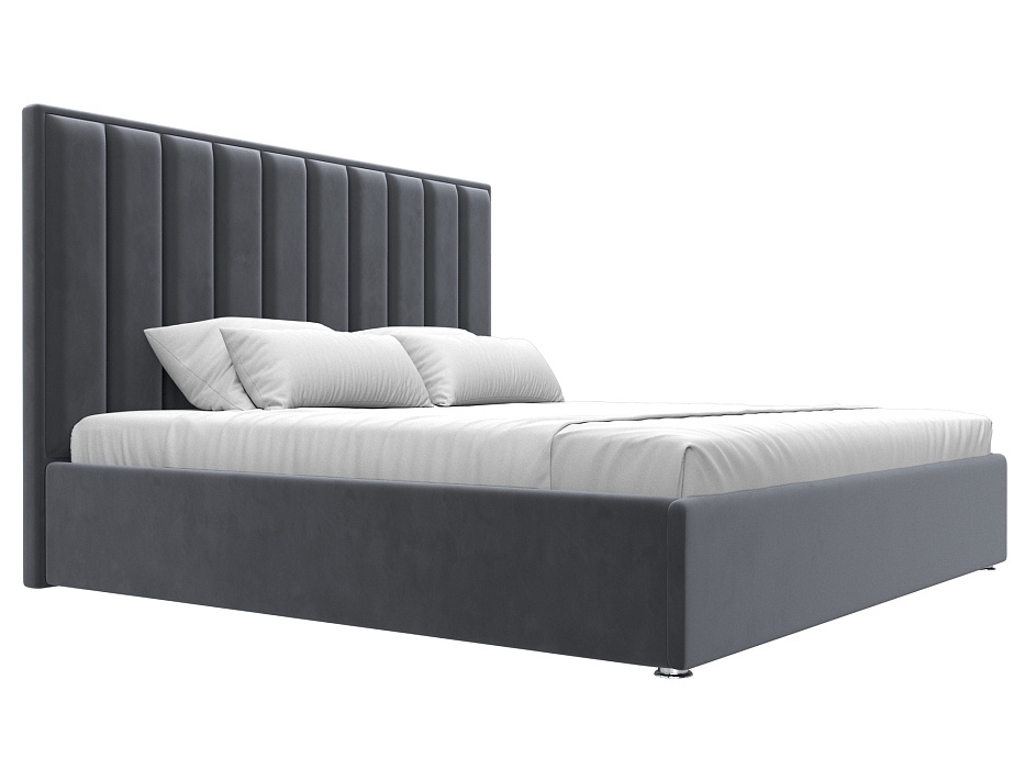 Кровать интерьерная Афродита 200 (серый)