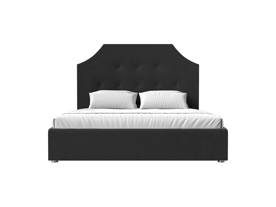 Кровать интерьерная Кантри 160 (серый)