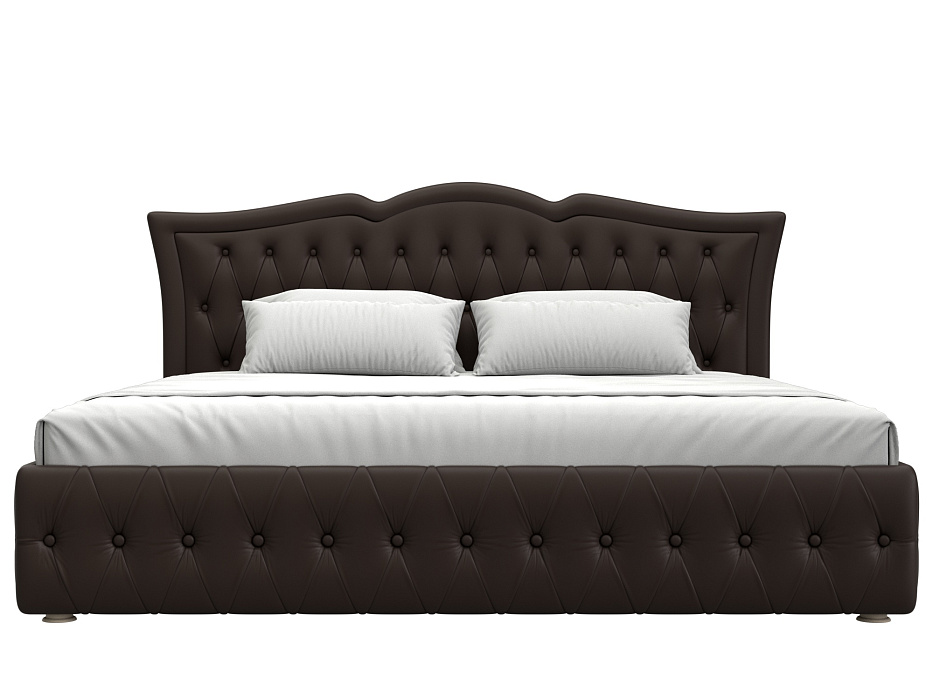 Кровать интерьерная Герда 200 (коричневый)