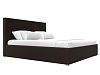 Интерьерная кровать Кариба 160 (коричневый)