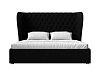 Кровать интерьерная Далия 160 (черный)