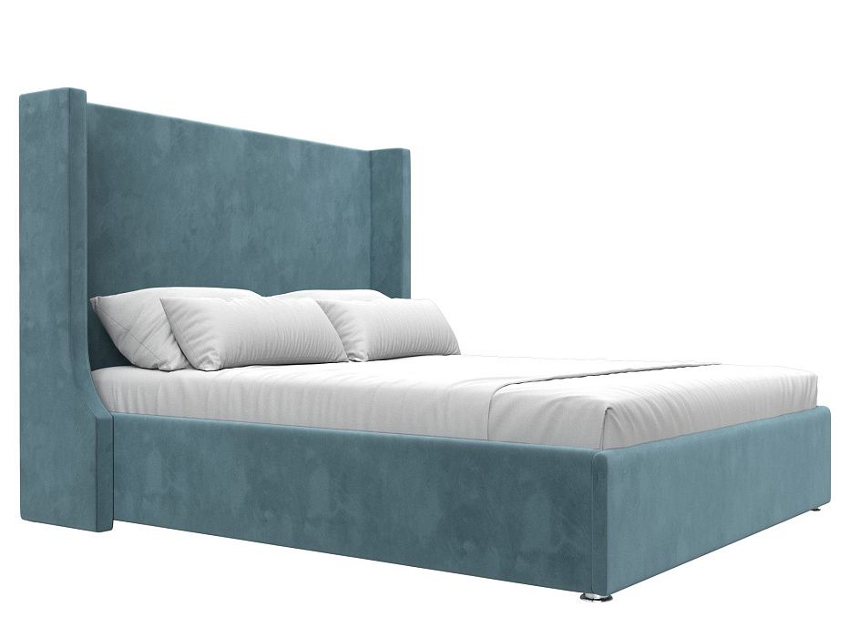 Кровать интерьерная Ларго 160 (бирюзовый)