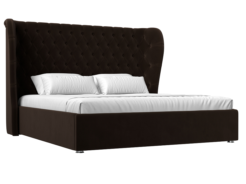 Кровать интерьерная Далия 160 (коричневый)