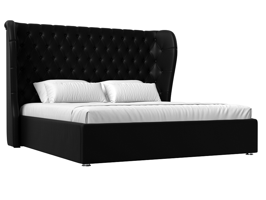 Кровать интерьерная Далия 200 (черный)