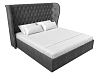Кровать интерьерная Далия 180 (серый)