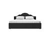 Кровать интерьерная Афина 180 (серый)