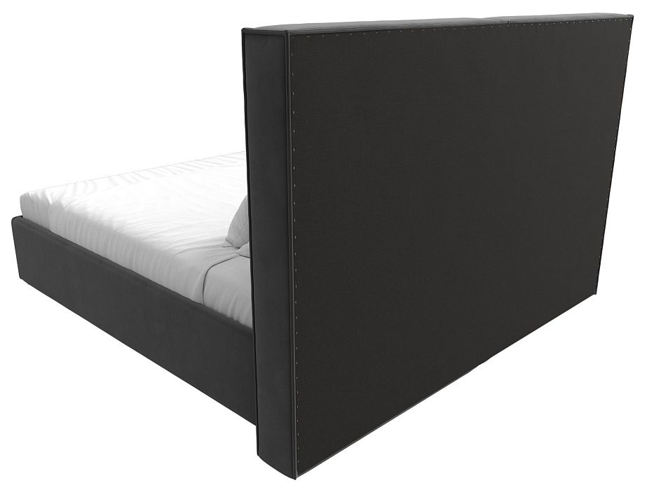 Кровать интерьерная Аура 180 (серый)