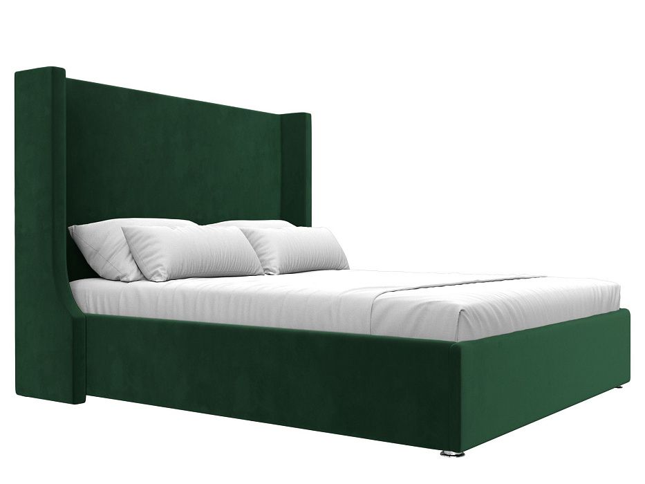 Кровать интерьерная Ларго 160 (зеленый)